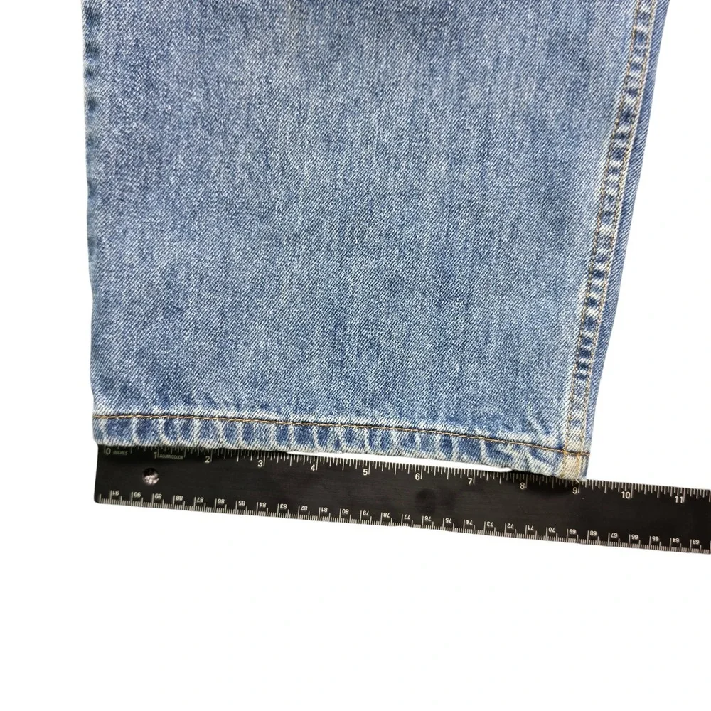 Baggy Distressed Skater Relaxed Fit 550 Denim Jeans Mens 45x29 Blue Levis